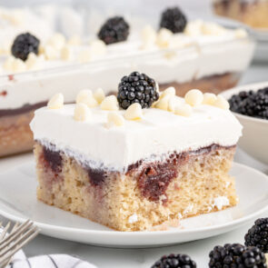 Blackberry Poke Cake featured image