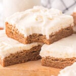 Cinnamon Roll Blondies featured image