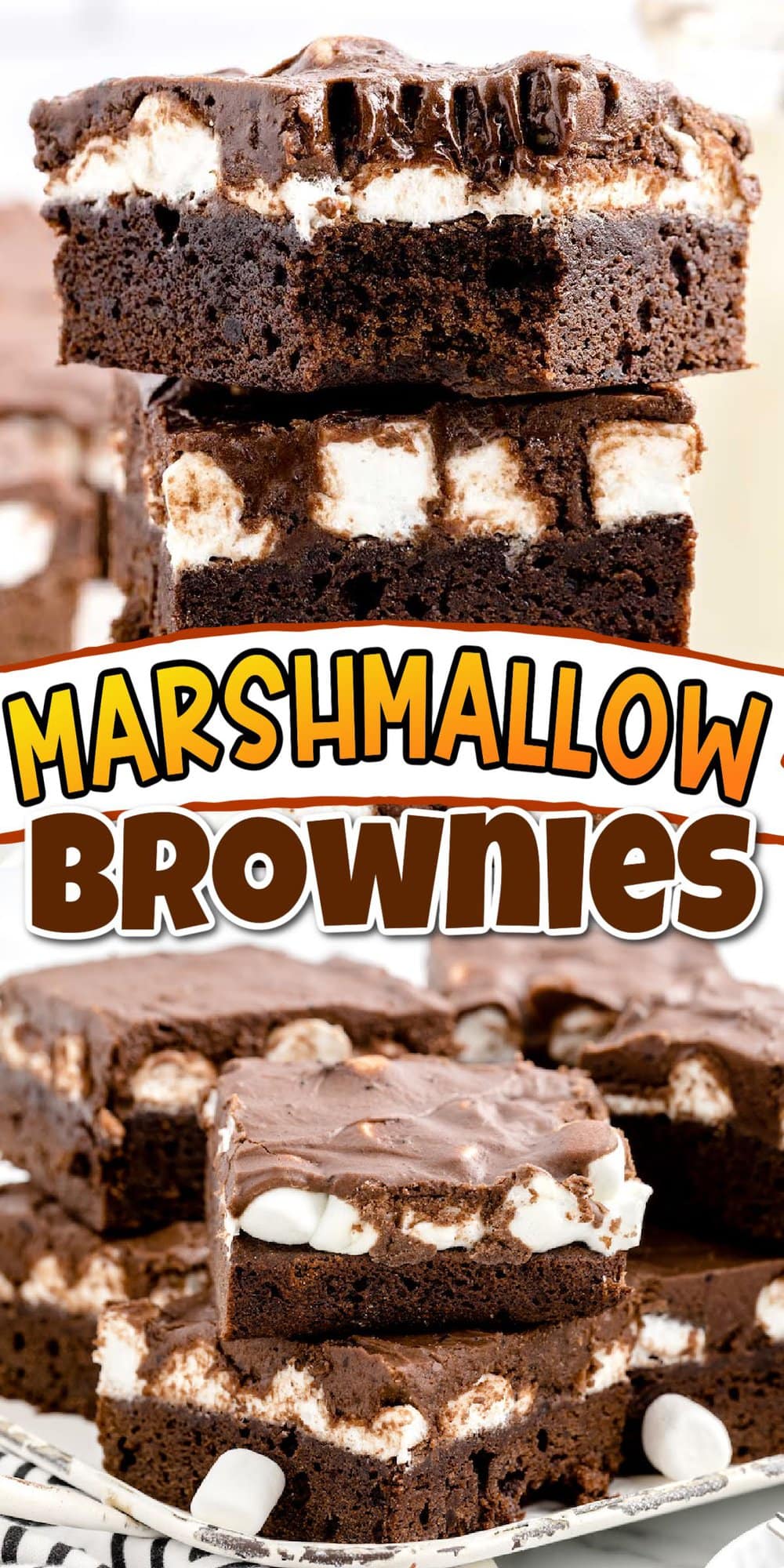 Marshmallow Brownies pinterest