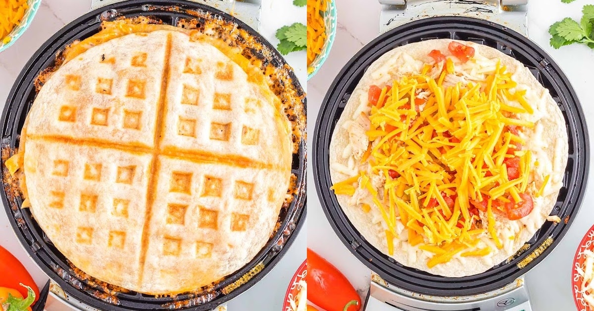 How to Make a Quesadilla with a Waffle Maker. « Food Hacks :: WonderHowTo