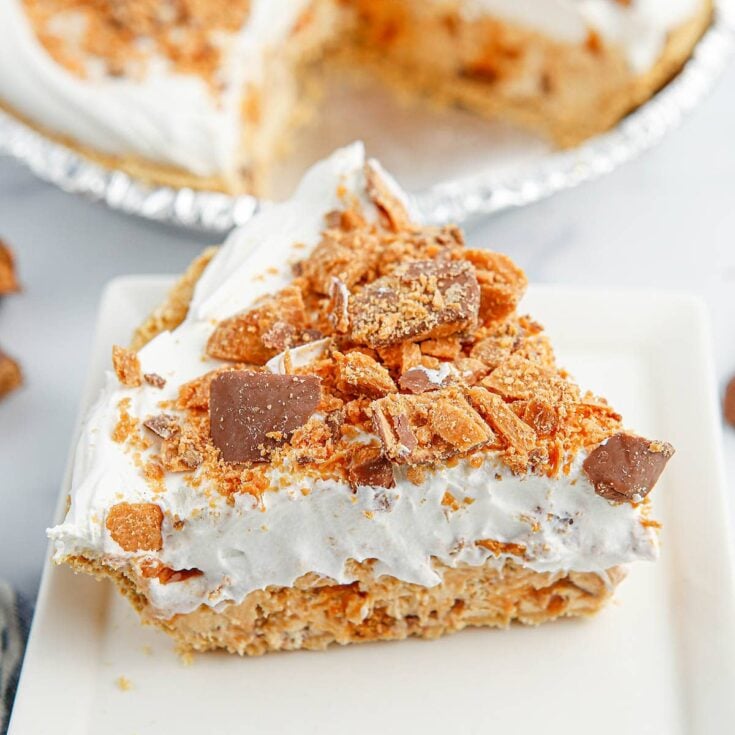 Butterfinger Pie featured image