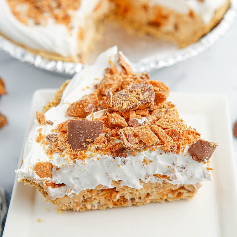 Butterfinger Pie featured image