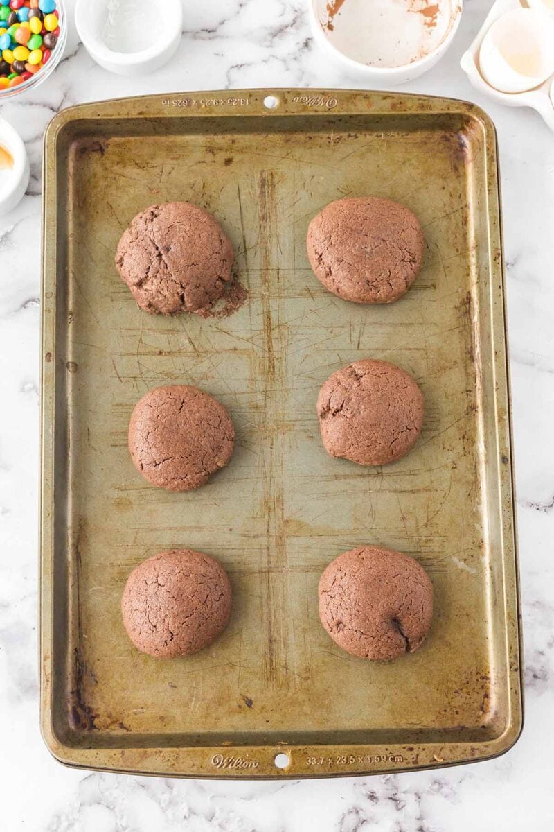 step 3 of Cosmic Brownie Cookies