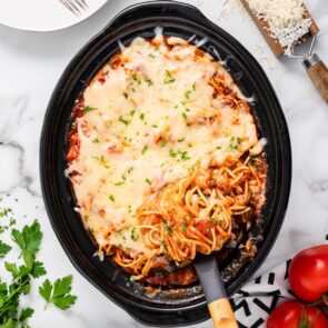 Crock Pot Spaghetti featured image