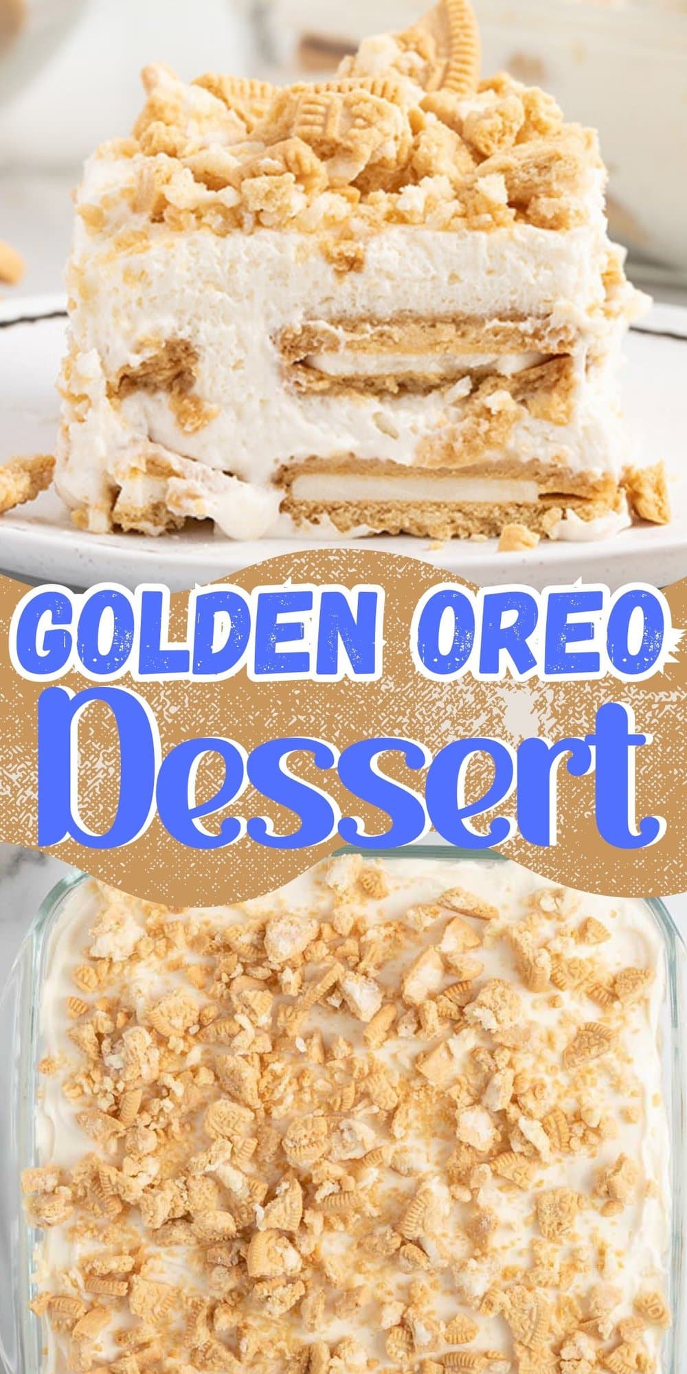 Golden Oreo Dessert pinterest