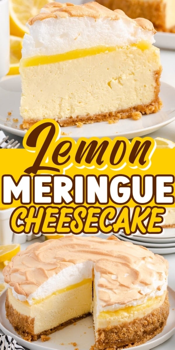 Lemon Meringue Cheesecake pinterest