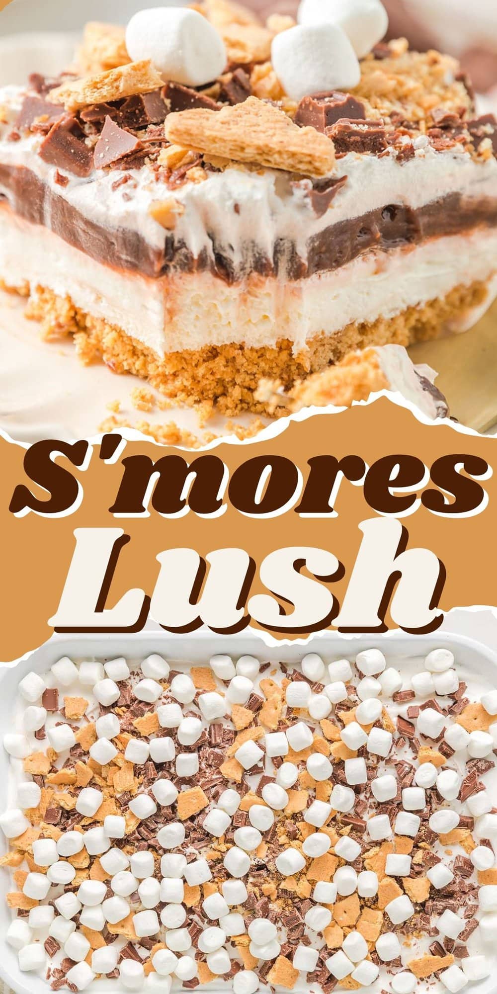S'mores Lush Dessert pinterest
