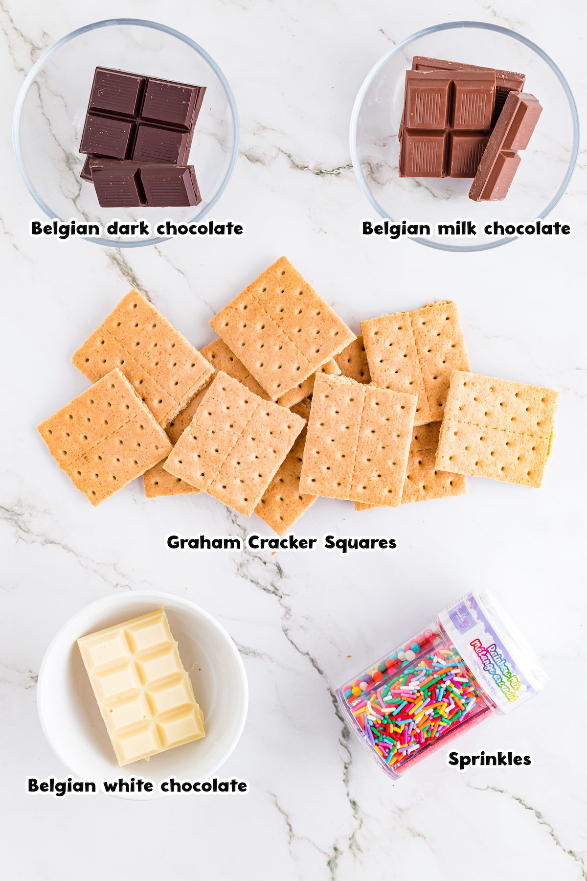 Chocolate Covered Graham Crackers ingredients