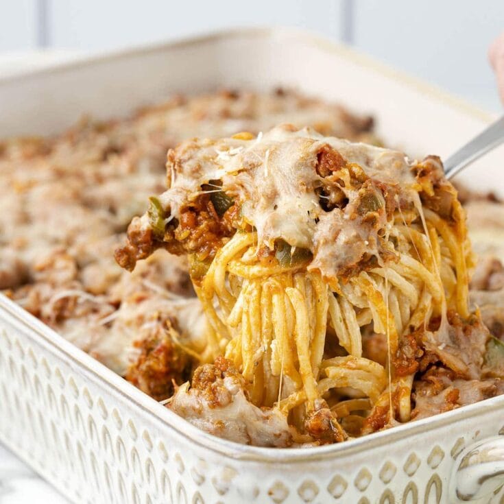 Baked Spaghetti (TikTok Spaghetti) featured image