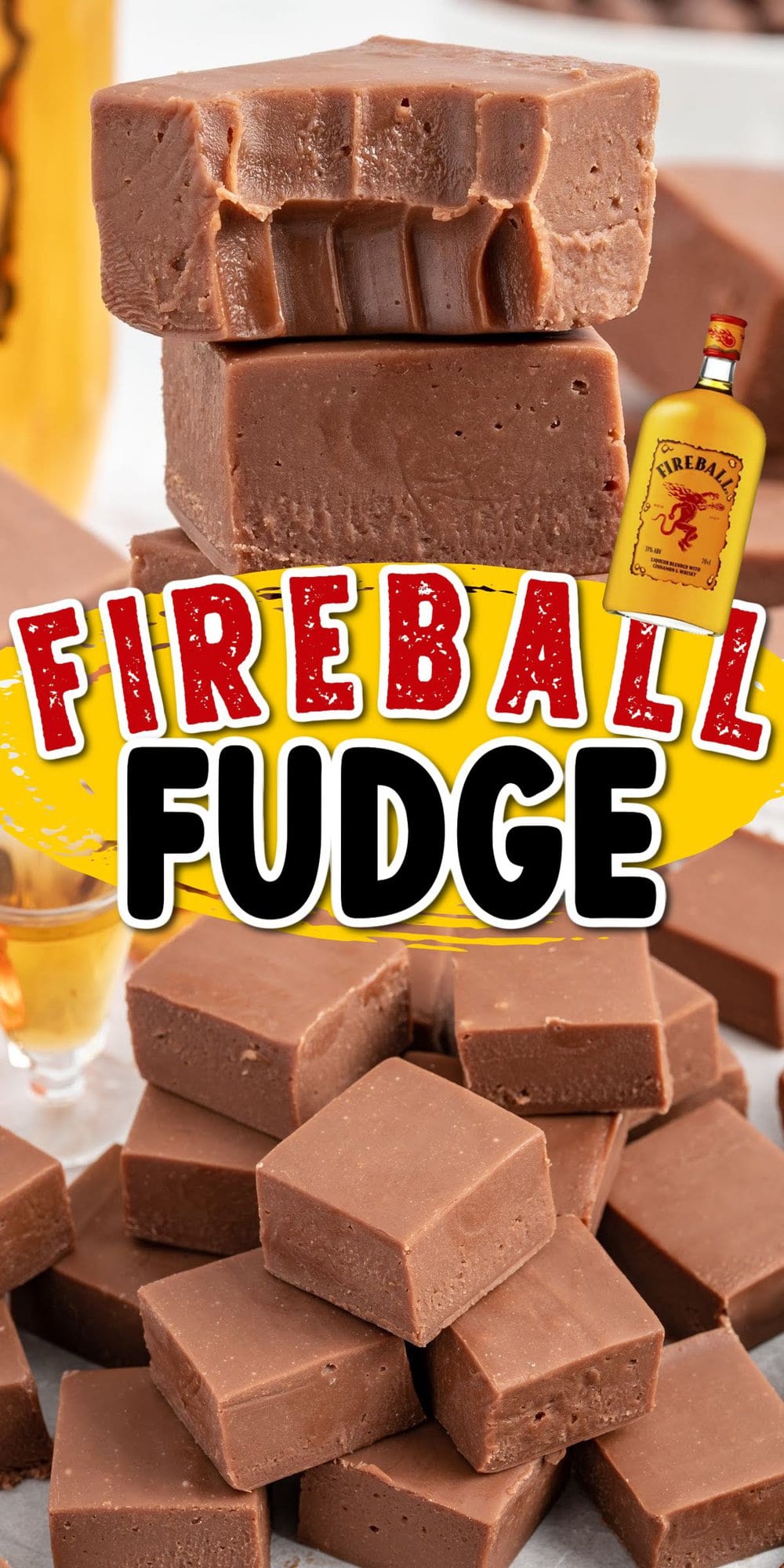 Fireball Fudge pinterest
