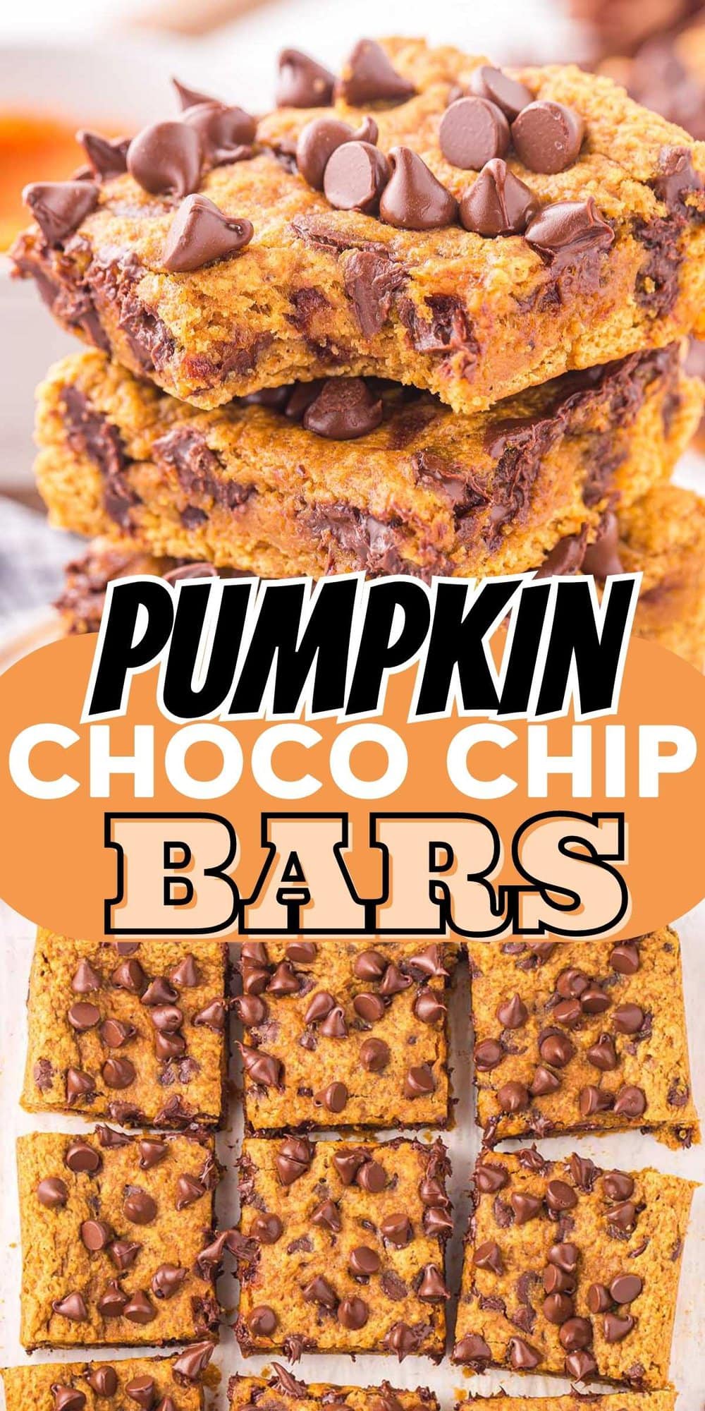Pumpkin Chocolate Chip Bars pinterest