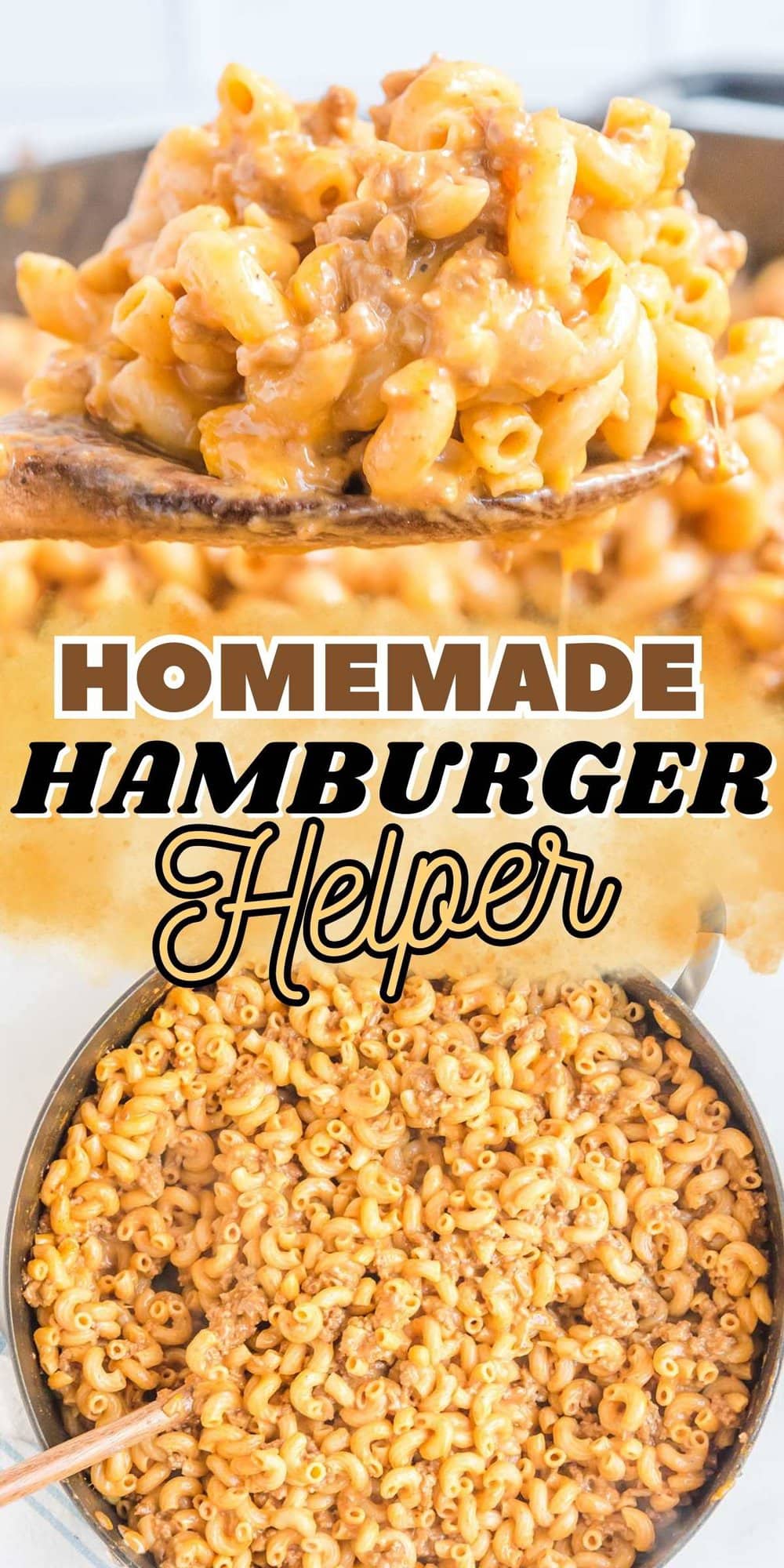 Homemade Hamburger Helper pinterest