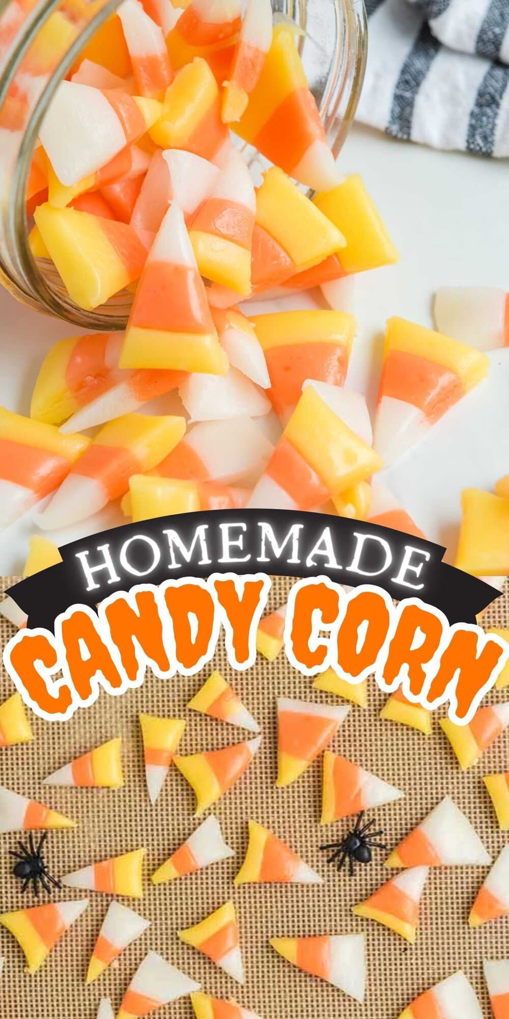 Homemade Candy Corn pinterest