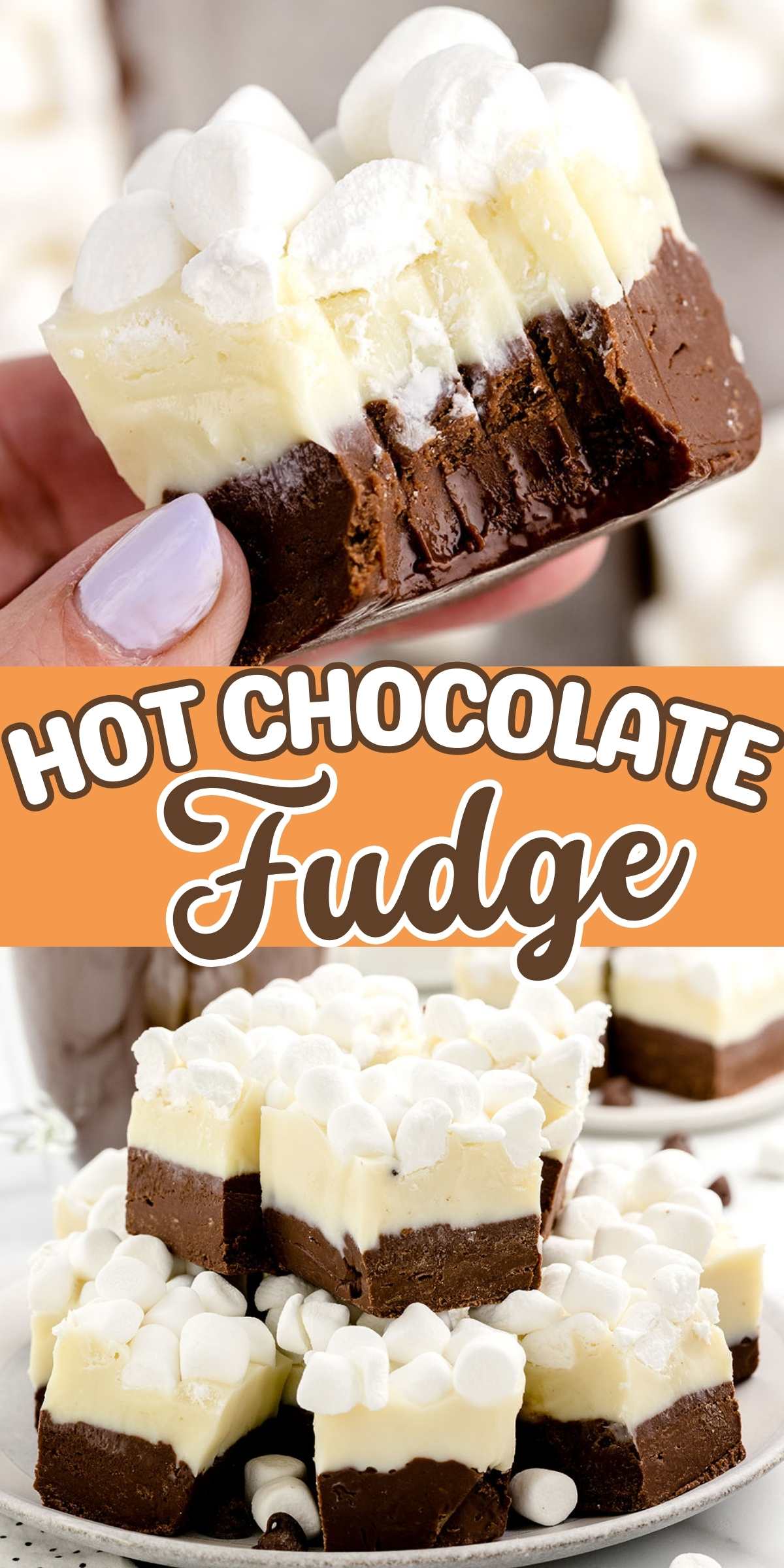 Hot Chocolate Fudge pinterest image