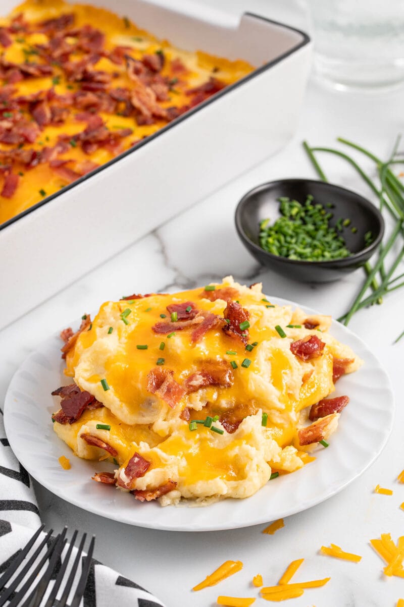 Mashed Potato Casserole - Princess Pinky Girl