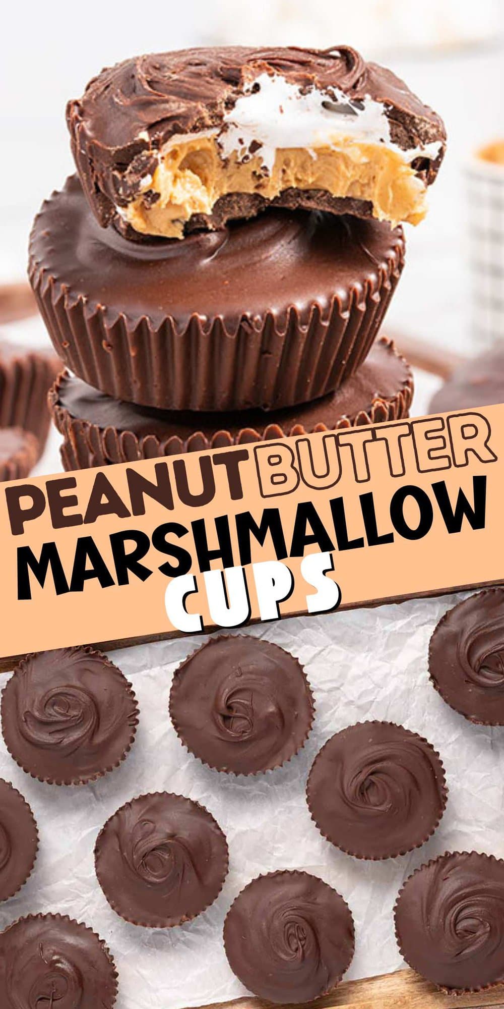 Peanut Butter Marshmallow Cups pinterest