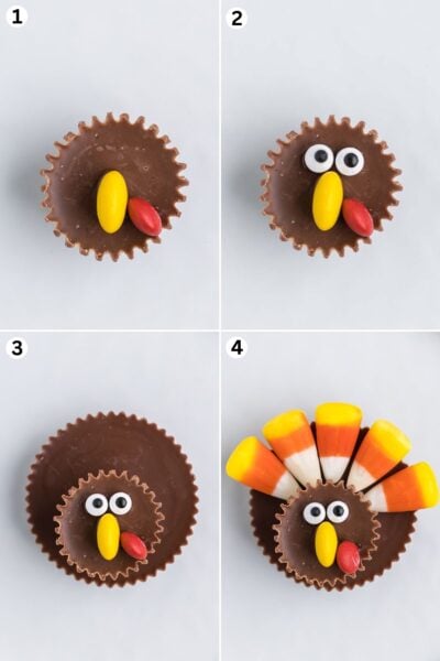 Thanksgiving Candy Turkey - Princess Pinky Girl