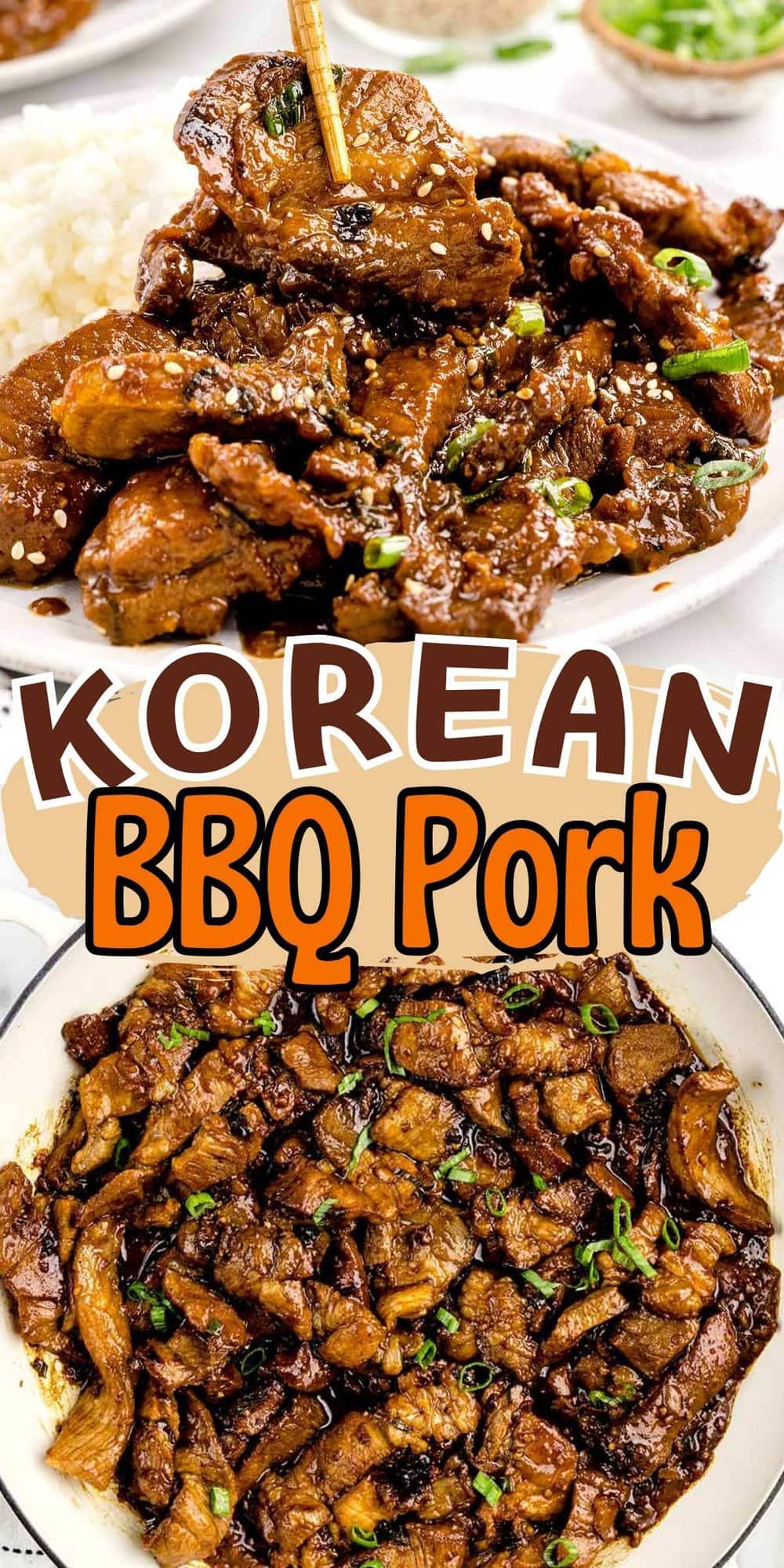 Korean BBQ Pork pinterest