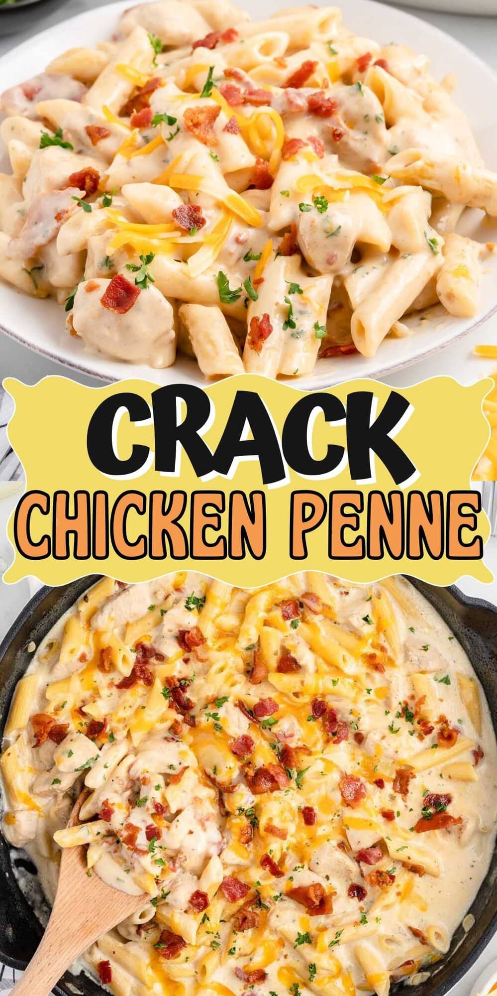 Crack Chicken Penne pinterest