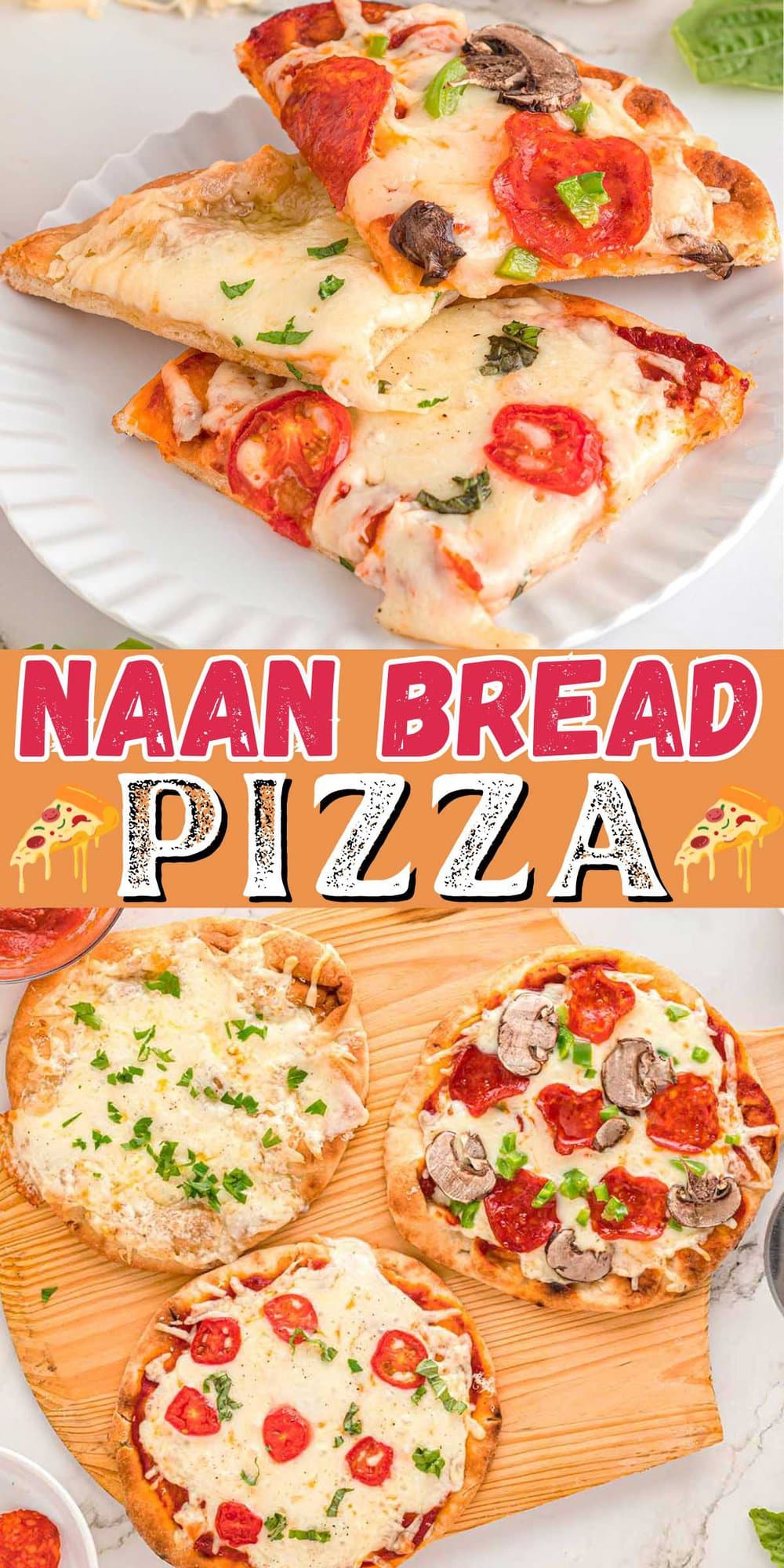 Naan Bread Pizza pinterest