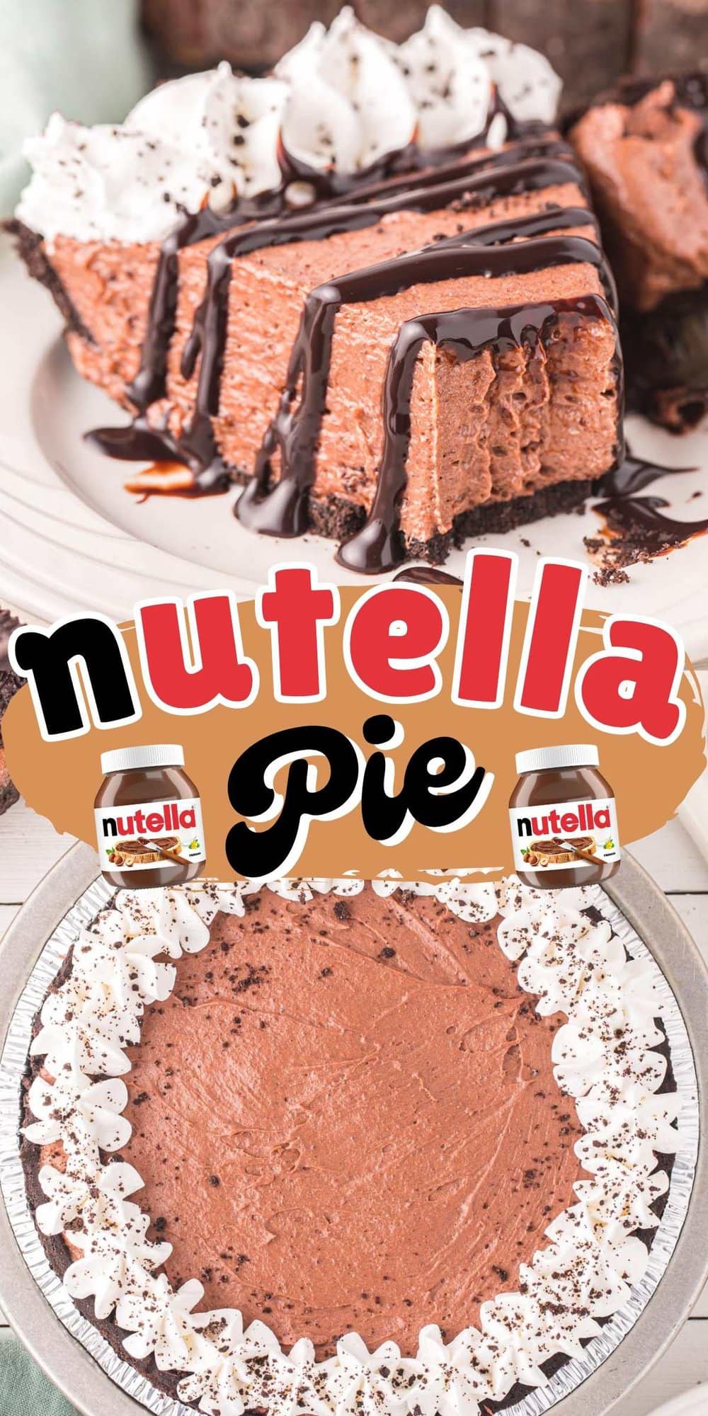 Nutella Pie pinterest