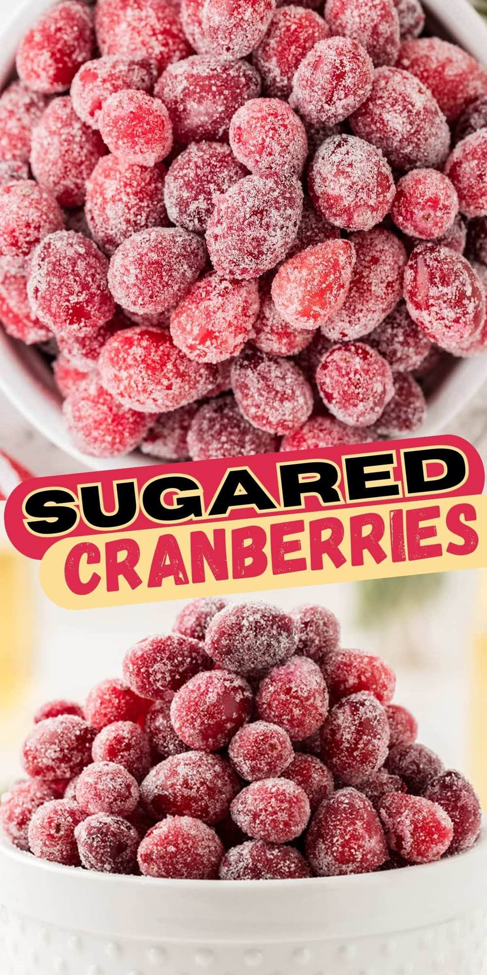 Sugared Cranberries pinterest