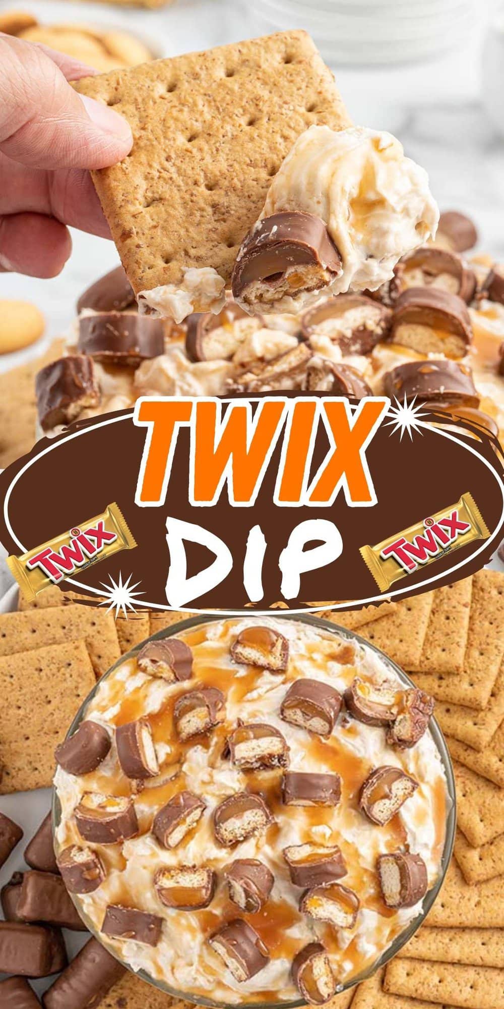Twix Dip pinterest