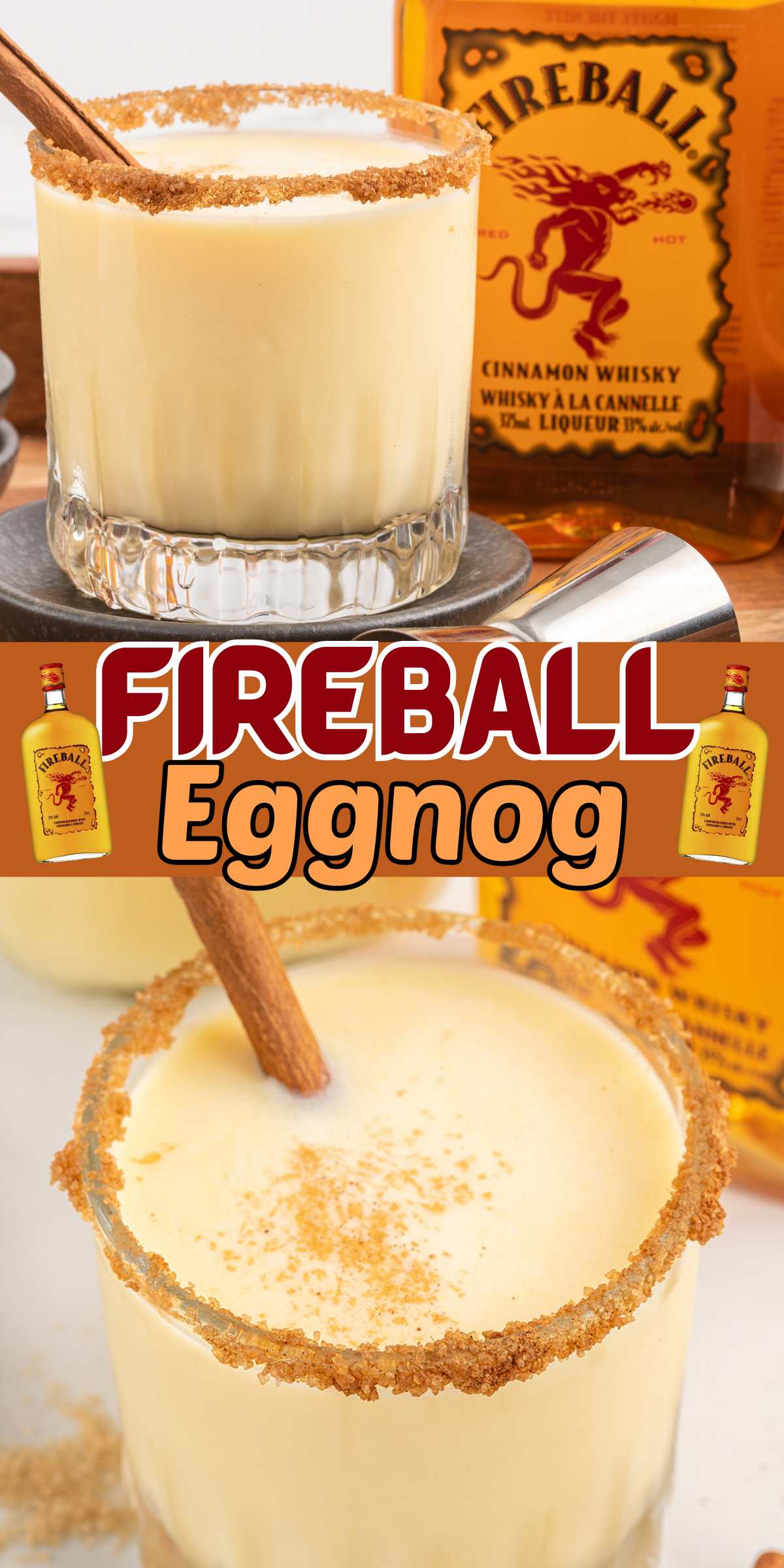 Fireball Eggnog pinterest