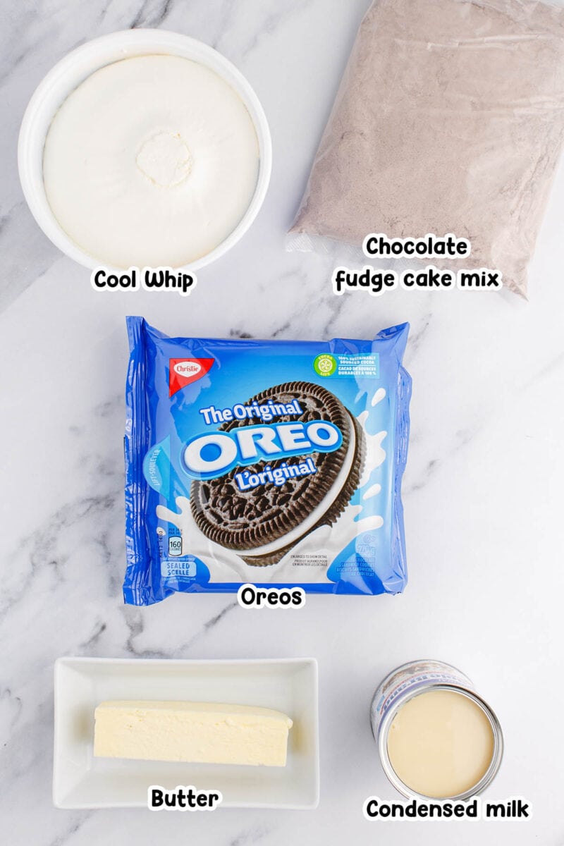 Oreo Dump Cake - Princess Pinky Girl