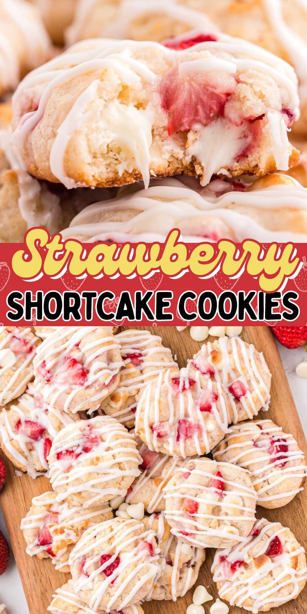 Strawberry Shortcake Cookies pinterest