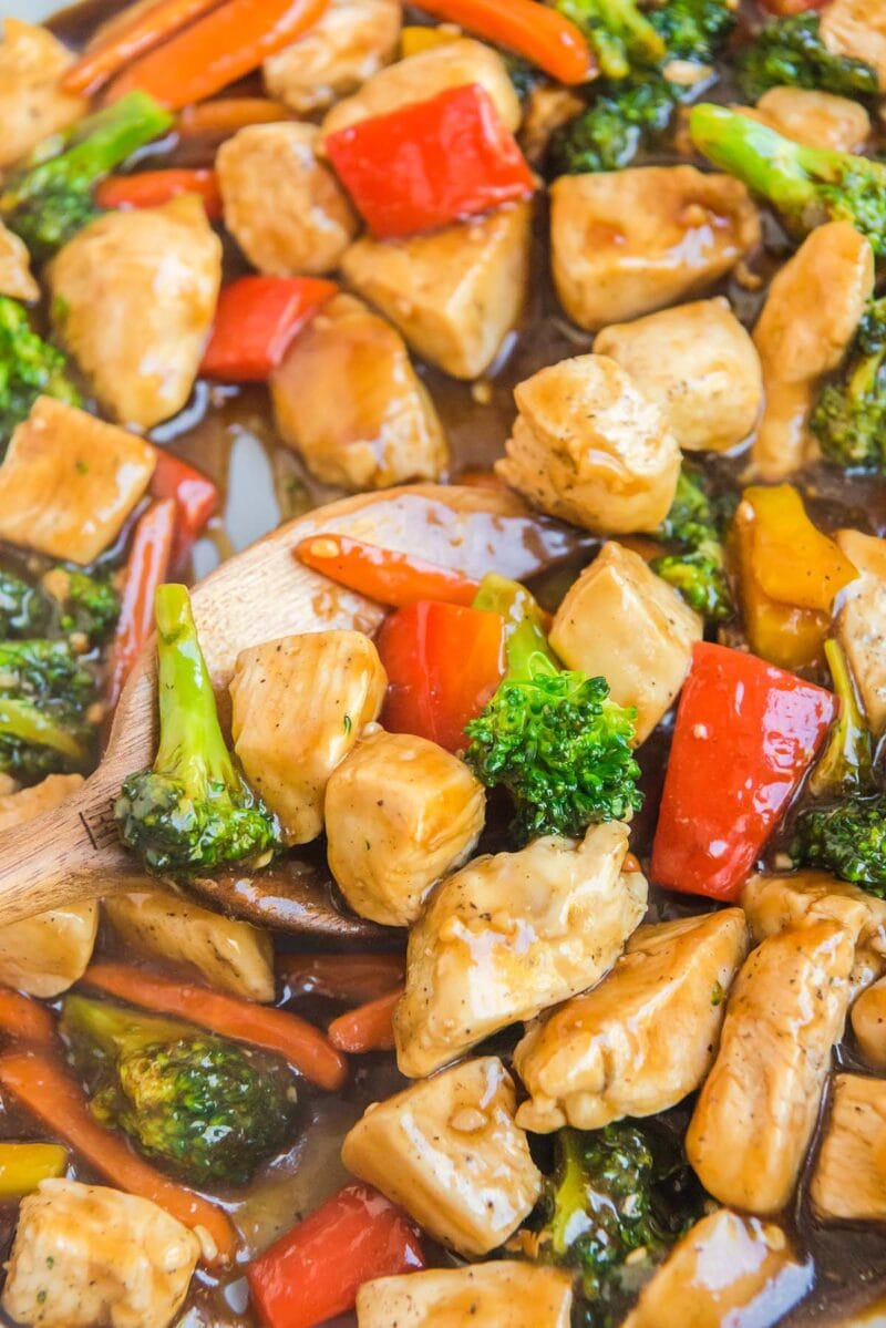 Easy Chicken Stir Fry - Princess Pinky Girl