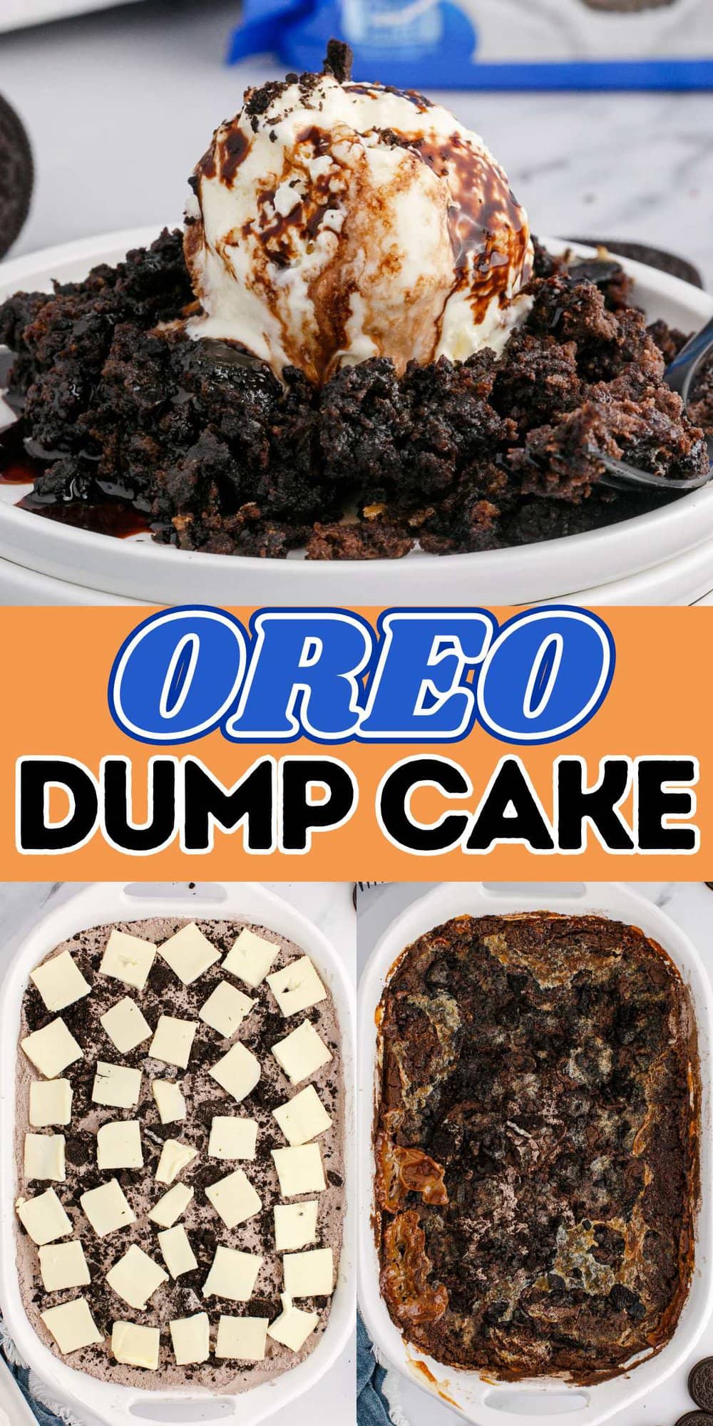 Oreo Dump Cake pinterest