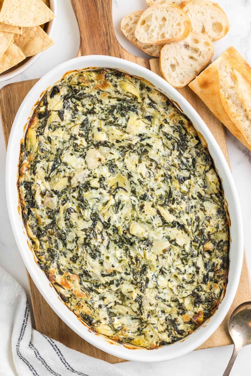 Artichoke Spinach Dip Recipe - Princess Pinky Girl