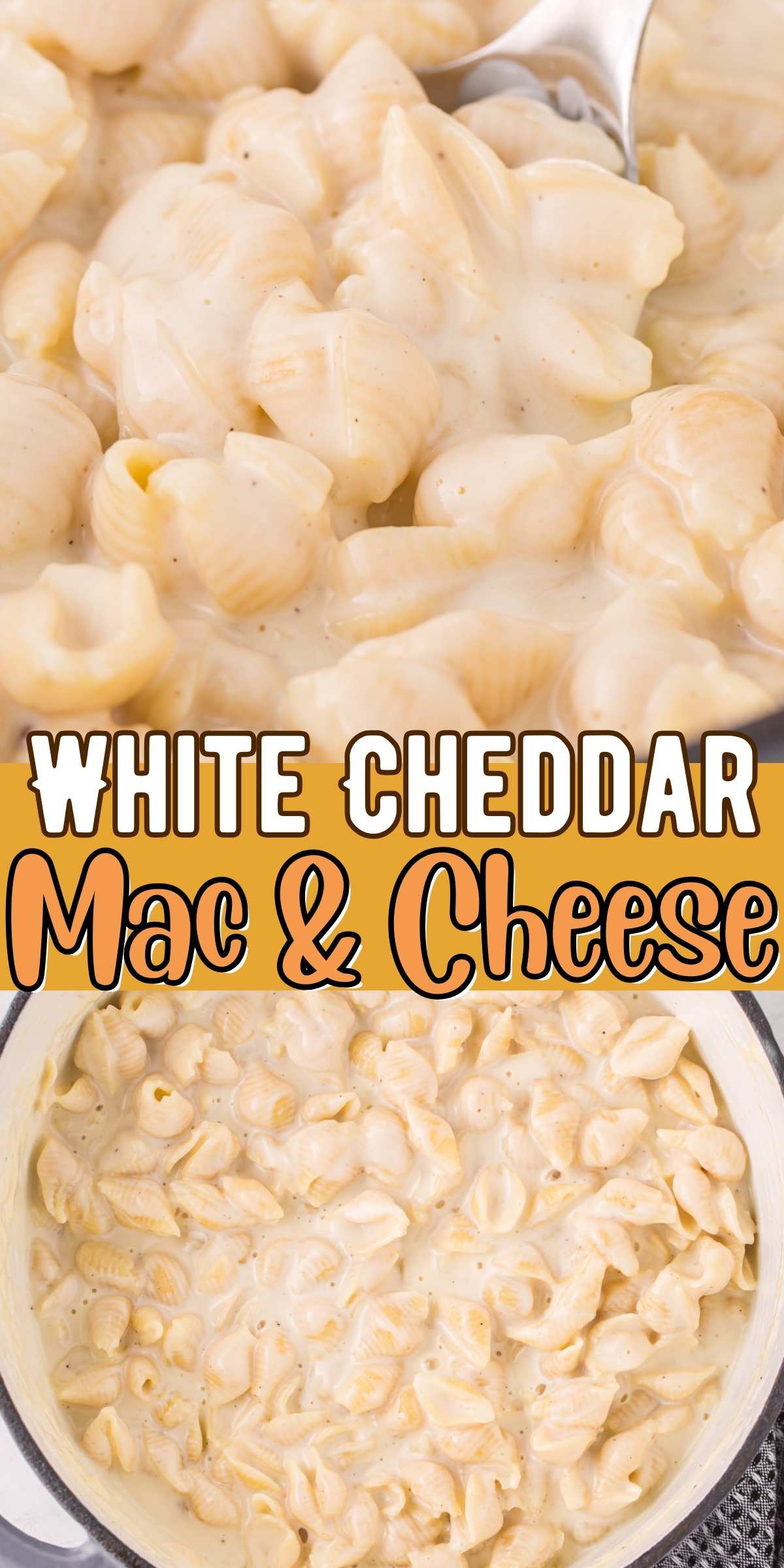 White Cheddar Mac and Cheese pinterest