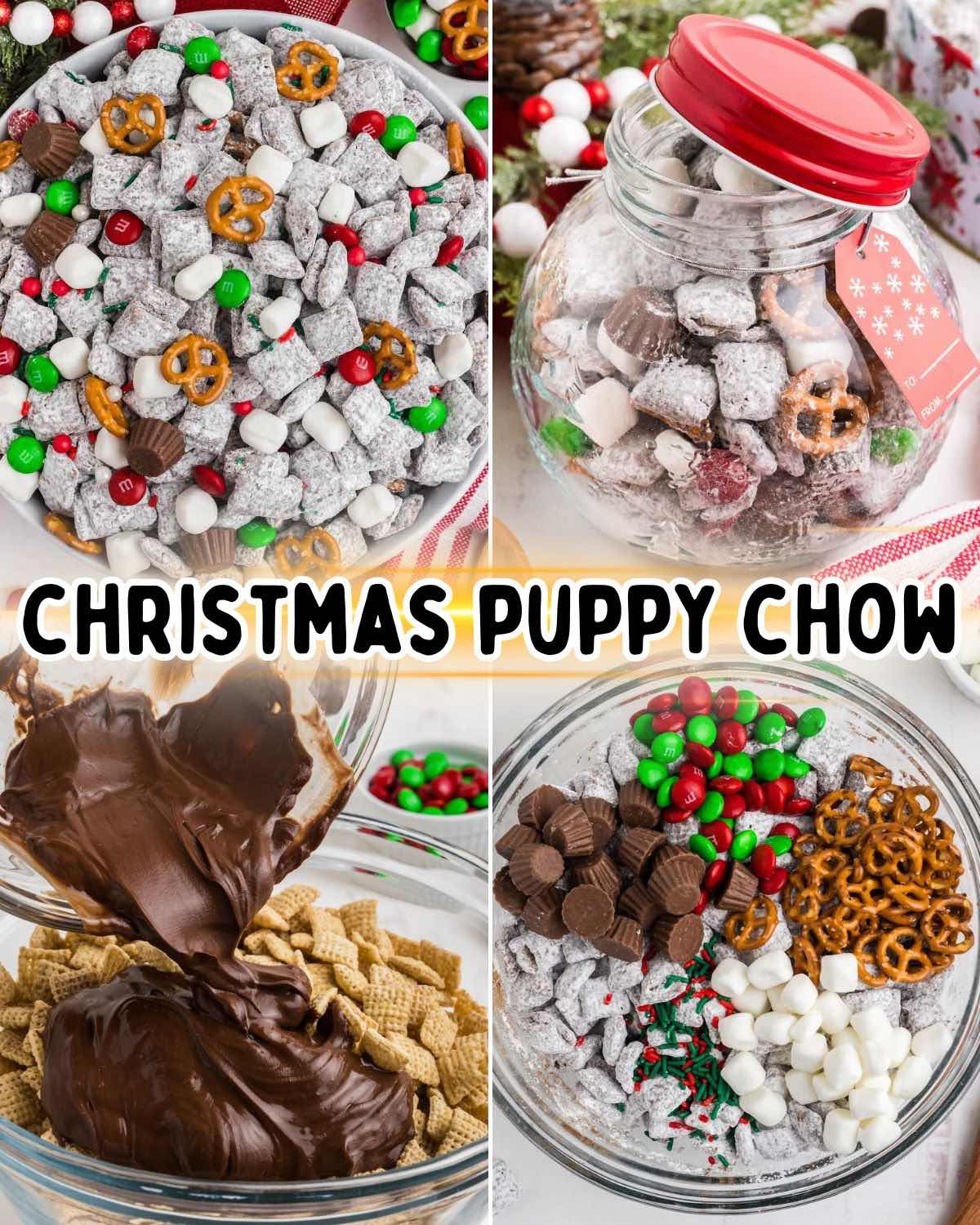 christmas puppy chow pin.