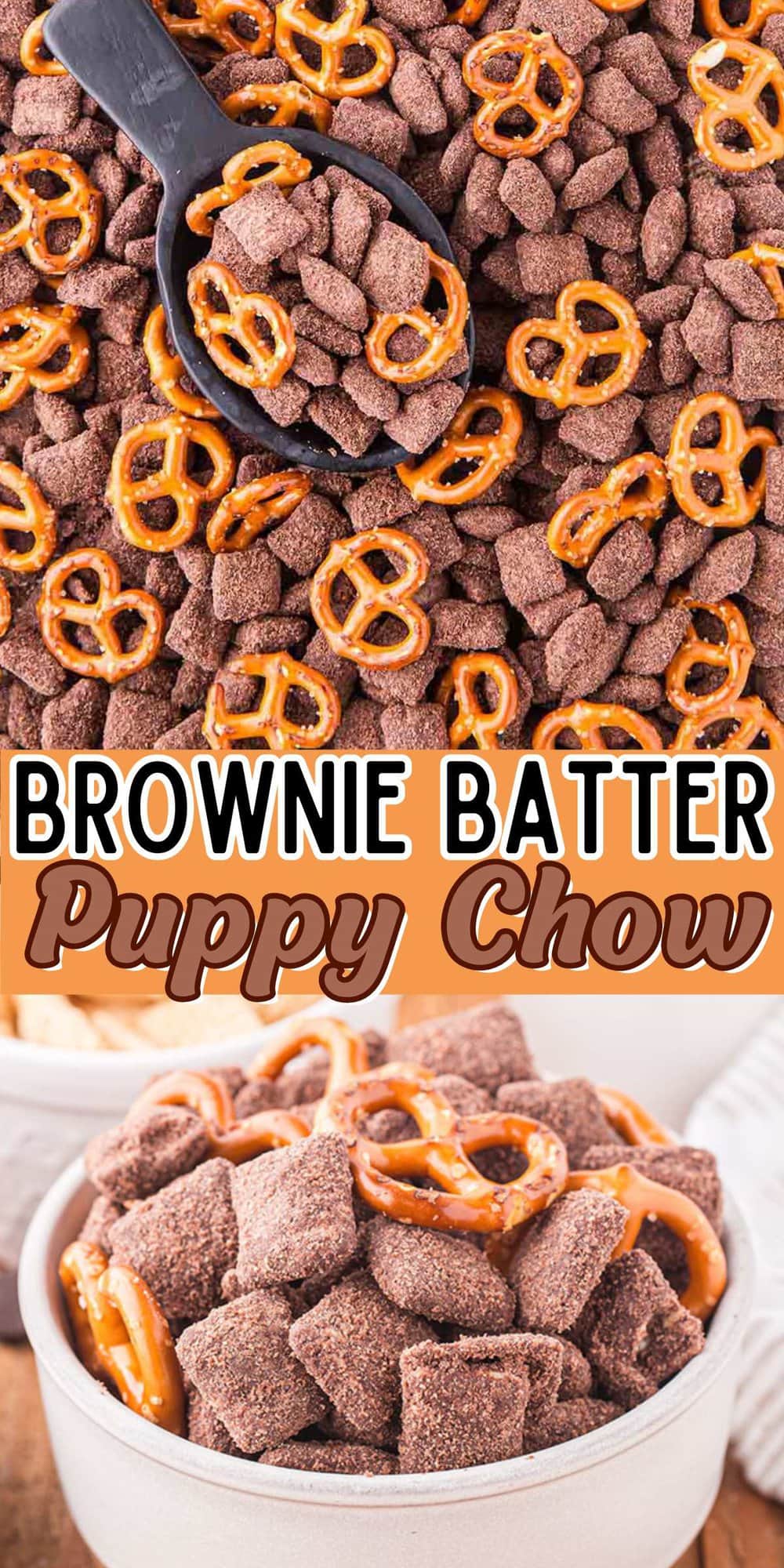 Brownie Batter Puppy Chow pinterest