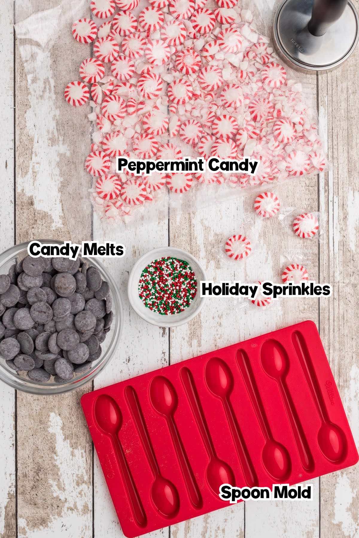 peppermint candy spoon ingredients.