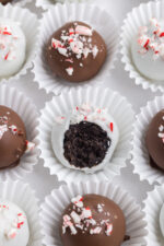 Peppermint Oreo Truffles - Princess Pinky Girl