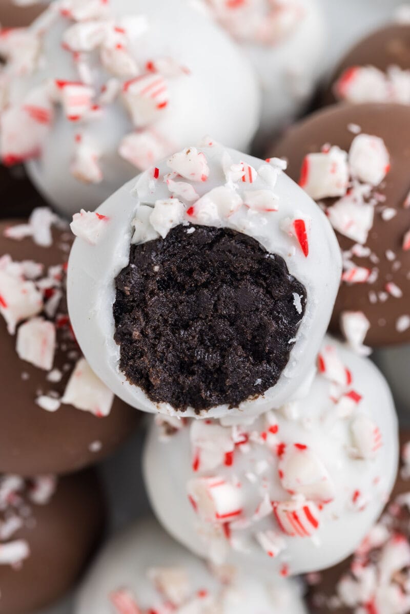 Peppermint Oreo Truffles - Princess Pinky Girl