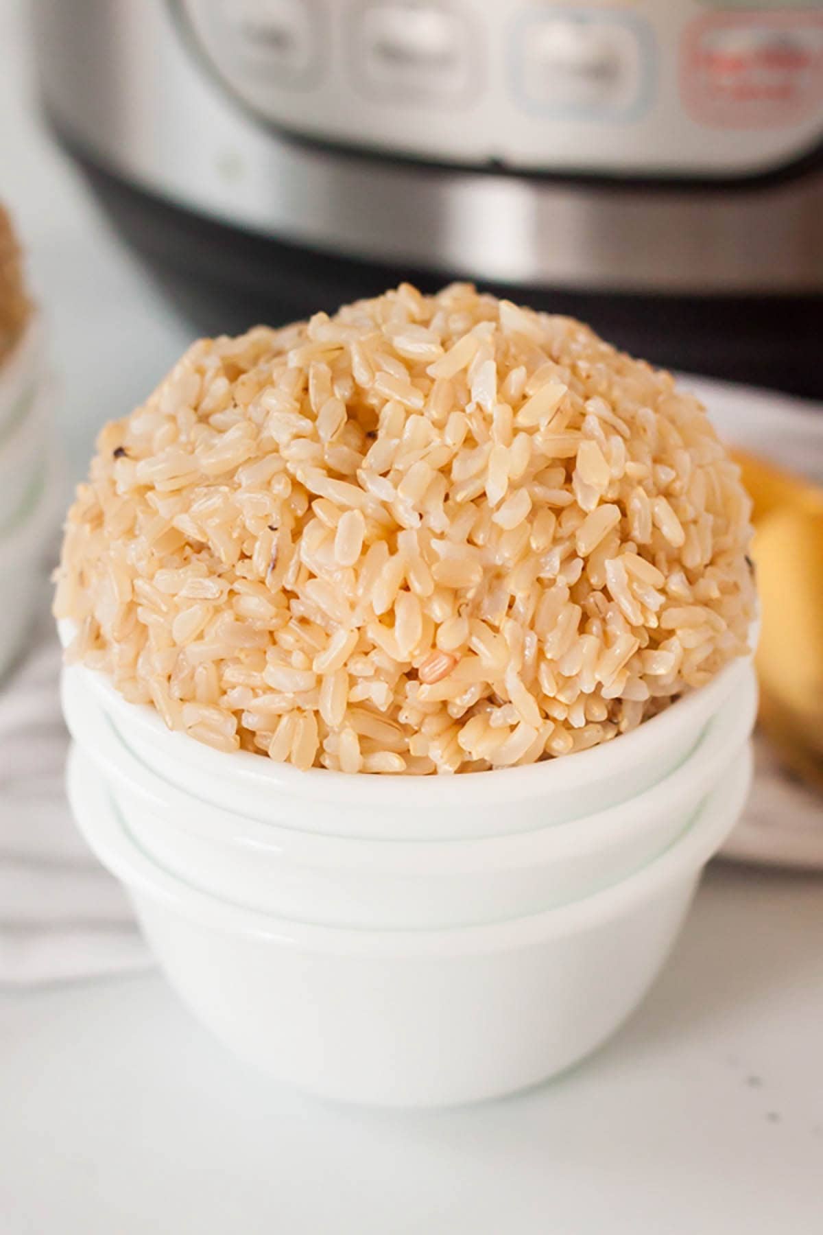 brown rice made in instant pot.