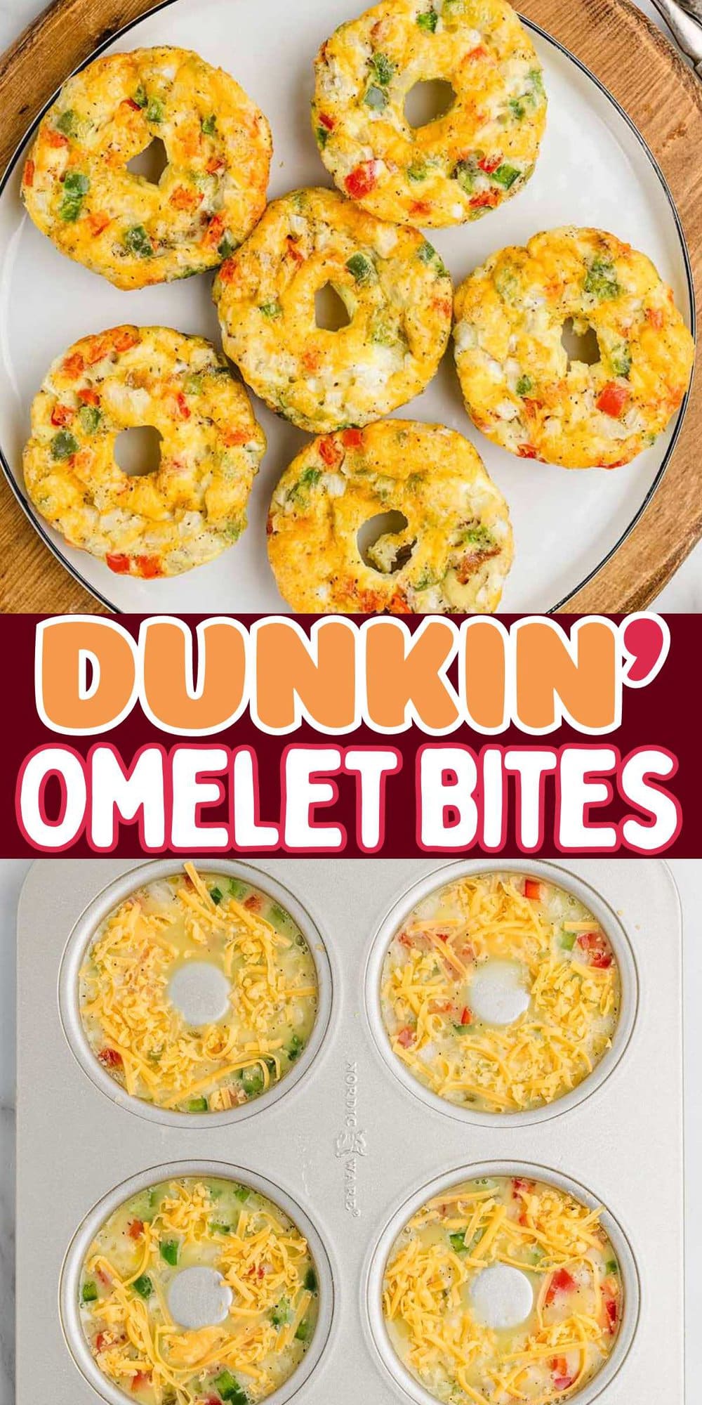 Dunkin Omelet Bites pinterest