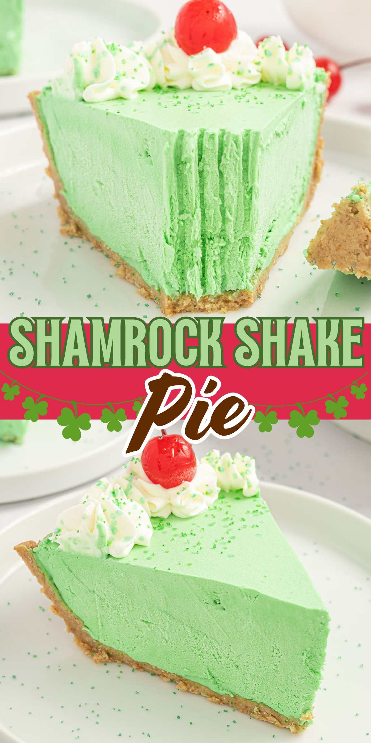 Shamrock Shake Pie pinterest