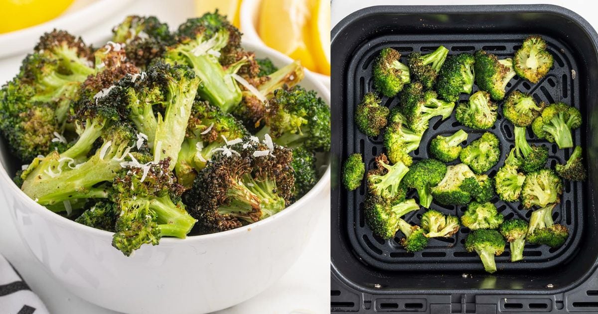 Air Fryer Broccoli - Princess Pinky Girl