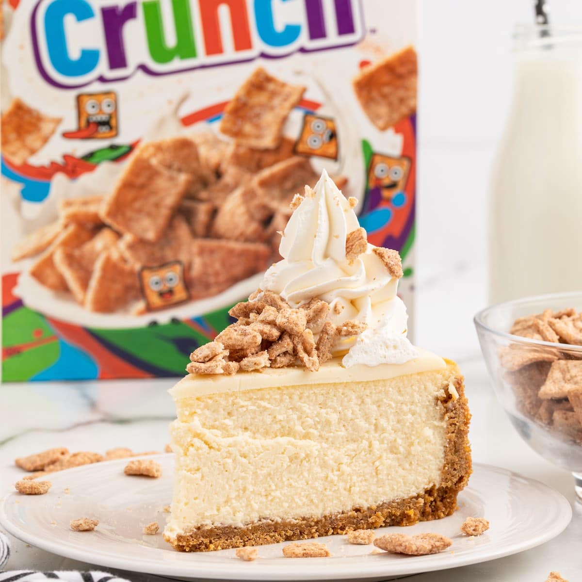Cinnamon Toast Crunch Cheesecake - Princess Pinky Girl