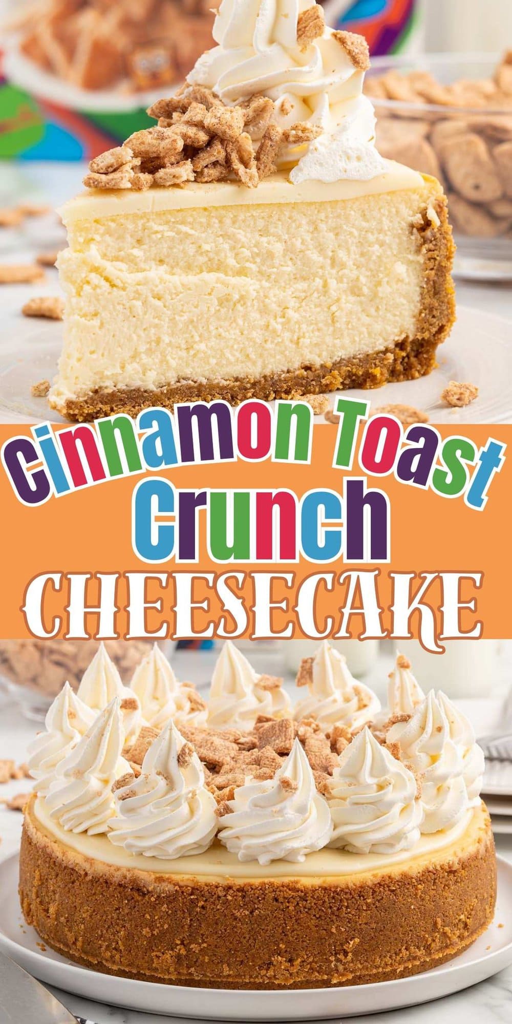 Cinnamon Toast Crunch Cheesecake pinterest