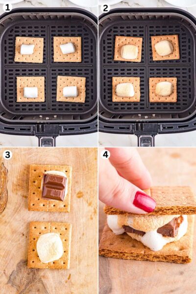 Air Fryer S'mores - Princess Pinky Girl