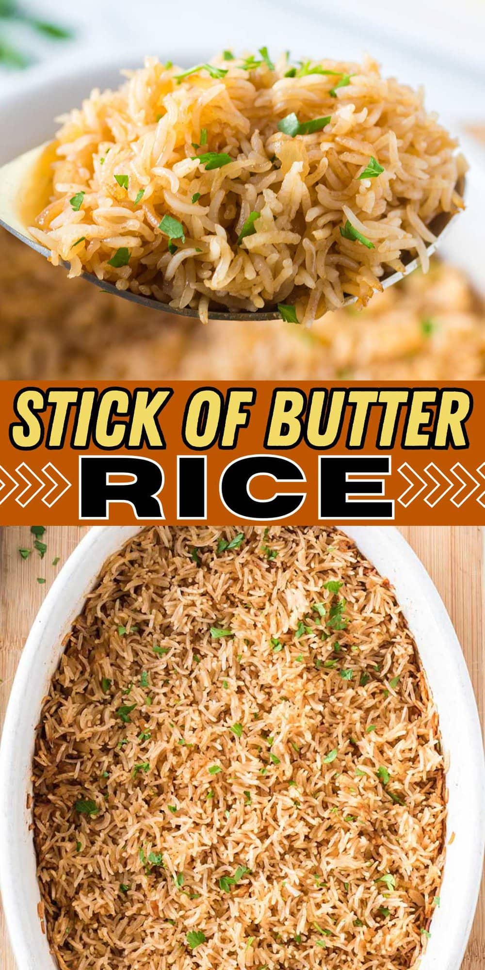 Stick of Butter Rice pinterest
