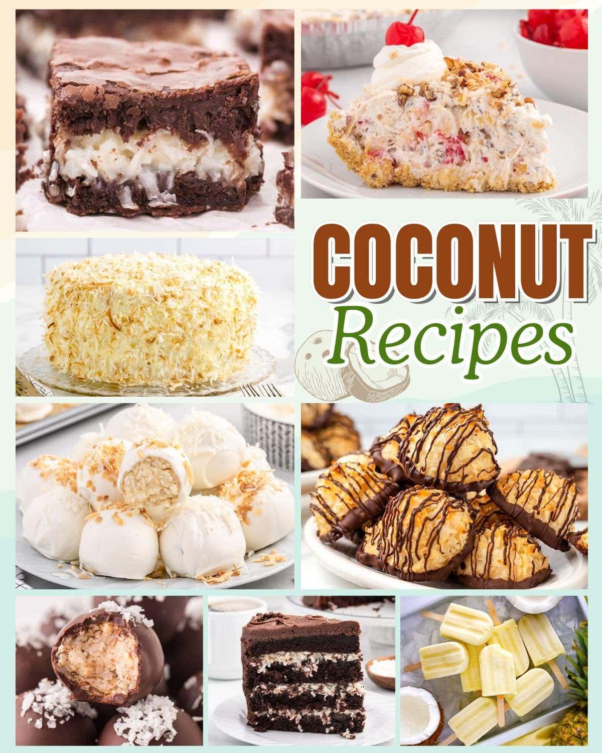 a couple of coconut recipes.