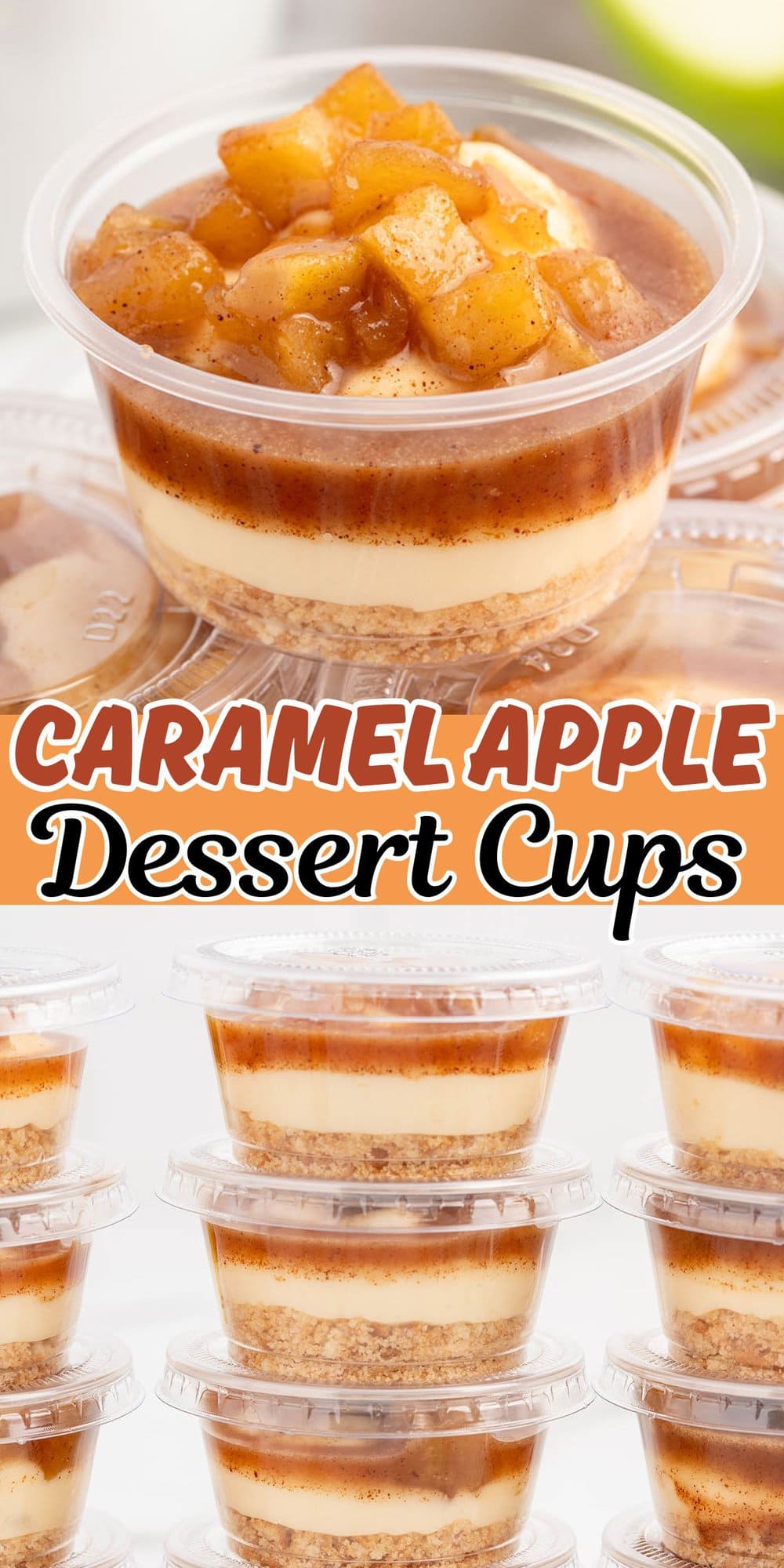 Caramel Apple Dessert Cups pinterest