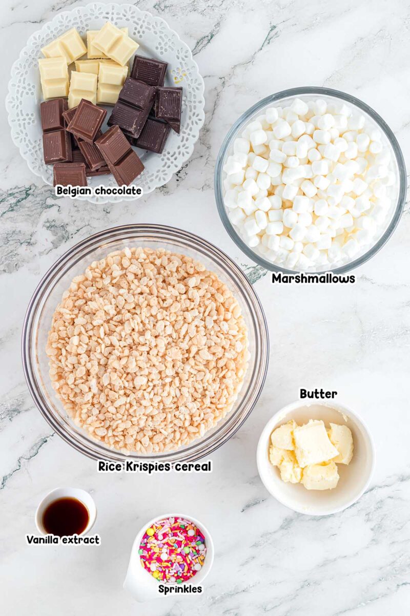 Chocolate Dipped Rice Krispie Treats - Princess Pinky Girl